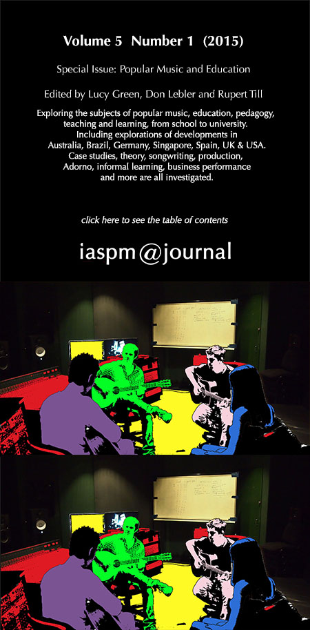 IASPM@Journal Cover